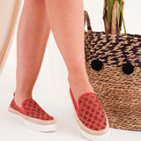 Alpargata Mujer Antonella Ladrillo Azaleia