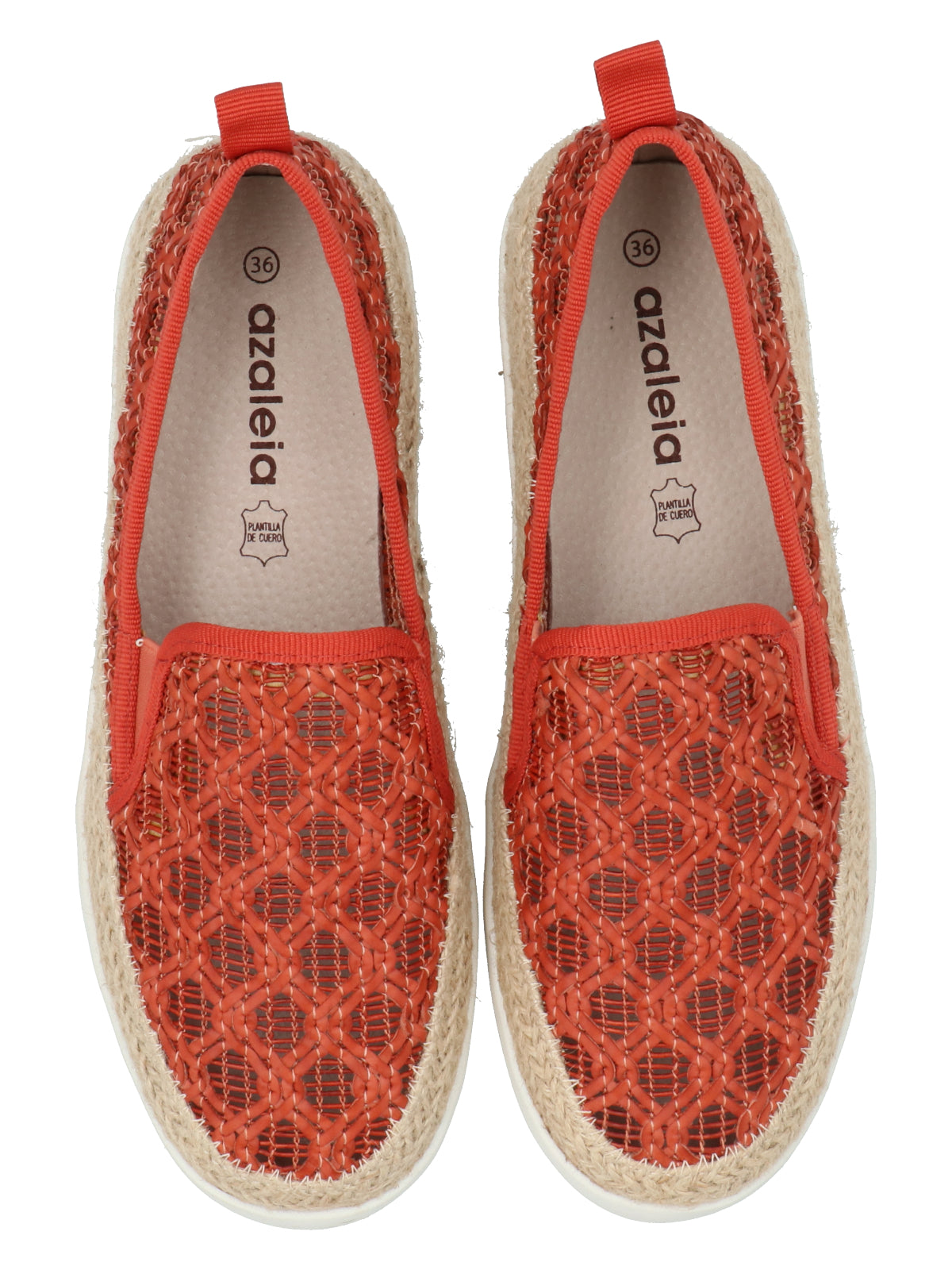 Alpargata Mujer Antonella Ladrillo Azaleia