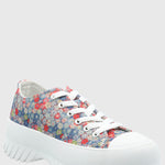 Zapatilla Mujer Bento Denim Floral Azaleia