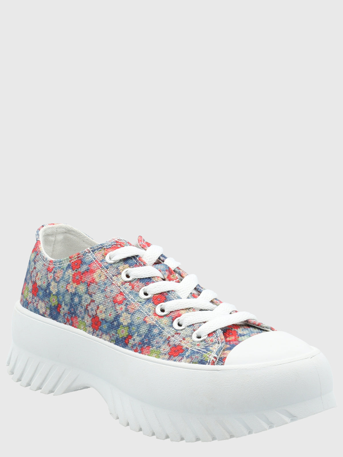 Zapatilla Mujer Bento Denim Floral Azaleia