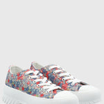 Zapatilla Mujer Bento Denim Floral Azaleia