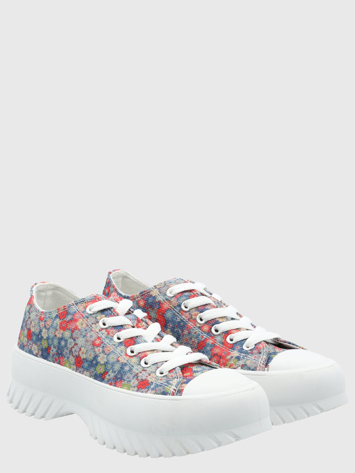 Zapatilla Mujer Bento Denim Floral Azaleia