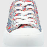 Zapatilla Mujer Bento Denim Floral Azaleia