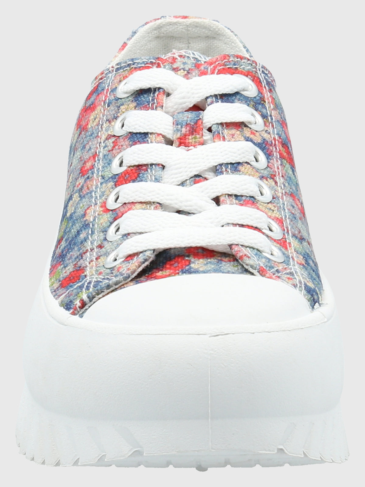 Zapatilla Mujer Bento Denim Floral Azaleia