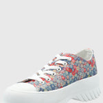 Zapatilla Mujer Bento Denim Floral Azaleia
