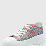 Zapatilla Mujer Bento Denim Floral Azaleia