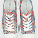 Zapatilla Mujer Bento Denim Floral Azaleia