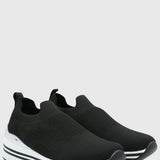 Zapatilla Mujer Biagio Negro Azaleia