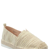 Alpargata Mujer Alessio Beige Listado Azaleia