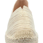 Alpargata Mujer Alessio Beige Listado Azaleia