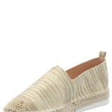 Alpargata Mujer Alessio Beige Listado Azaleia