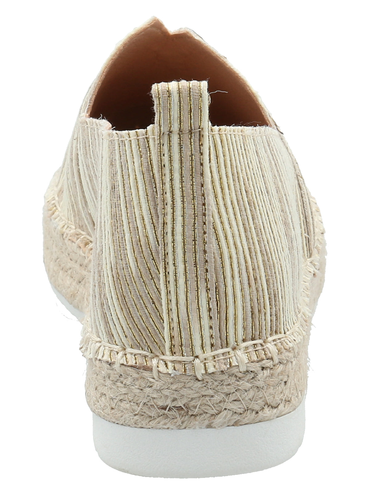 Alpargata Mujer Alessio Beige Listado Azaleia
