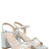 Sandalia Mujer Carlo Plateado Azaleia