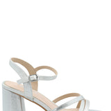 Sandalia Mujer Carlo Plateado Azaleia