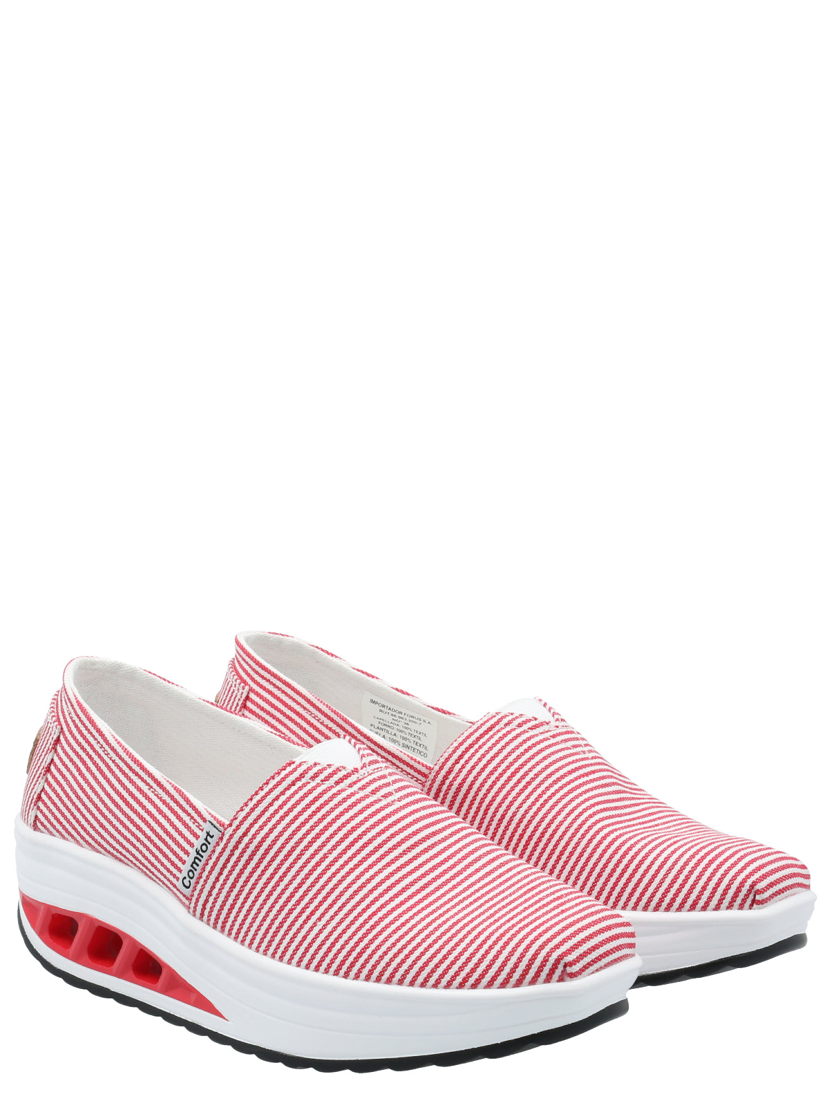 Alpargata Mujer Angelo Rojo Azaleia