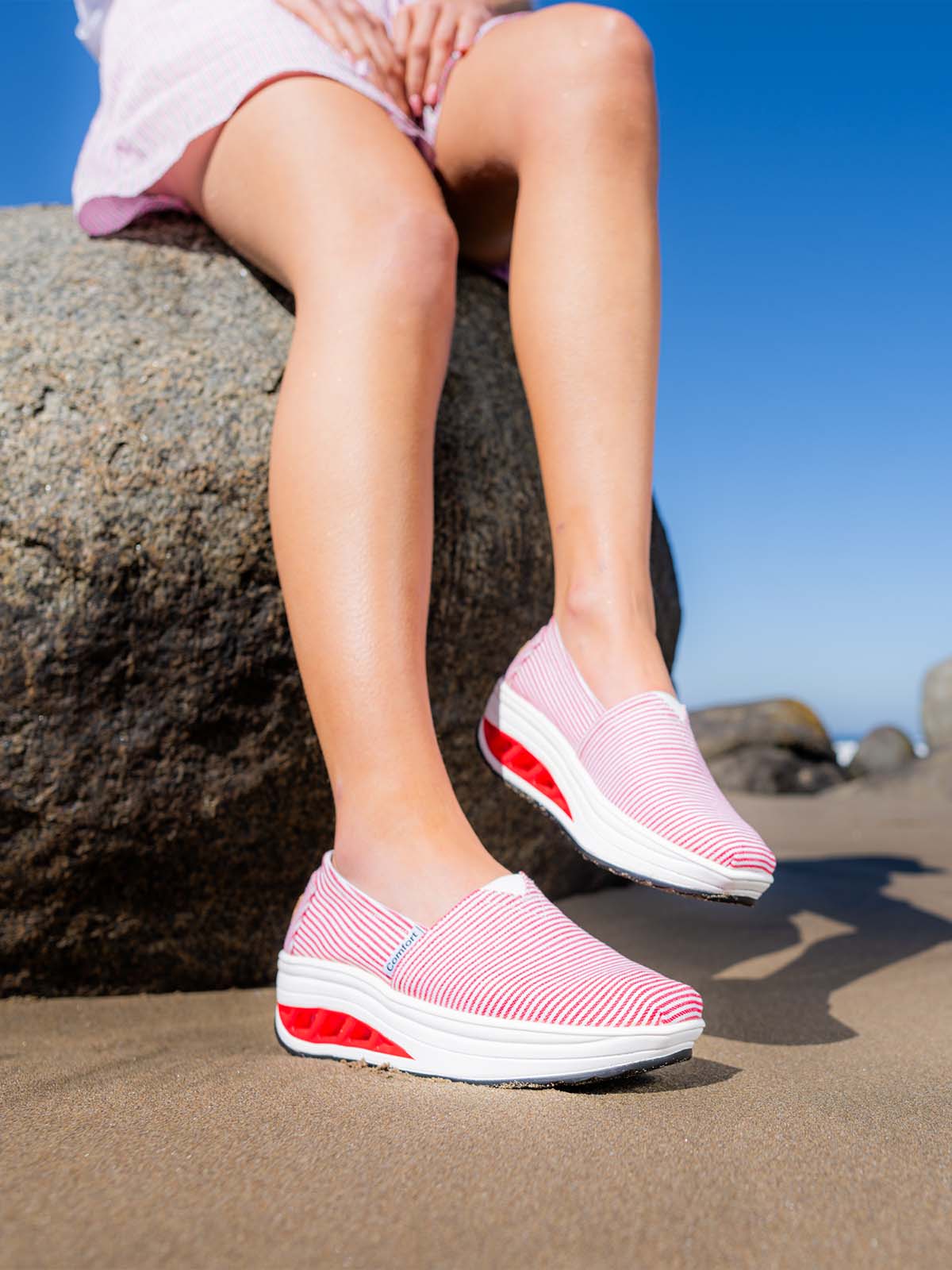 Alpargata Mujer Angelo Rojo Azaleia