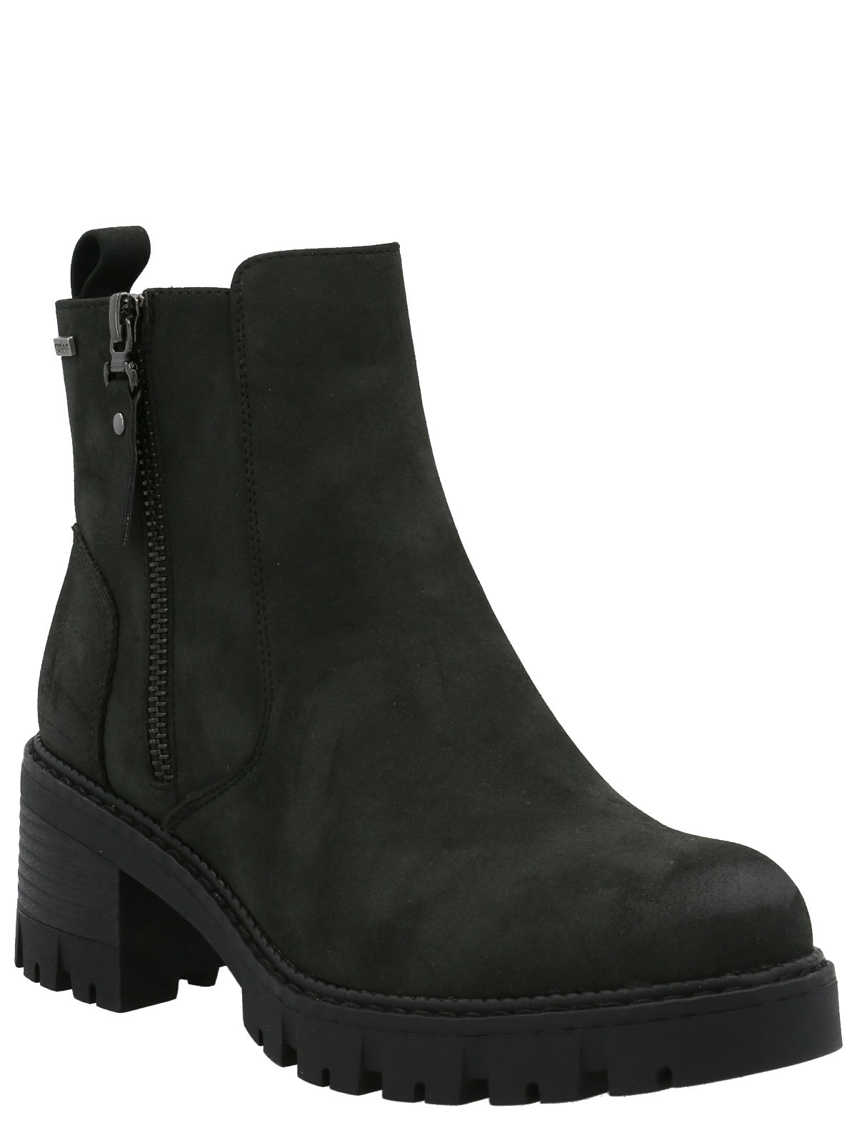 Botín Mujer Merida Negro Azaleia