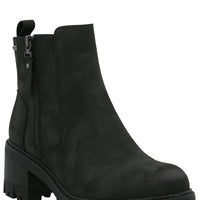 Botín Mujer Merida Negro Azaleia