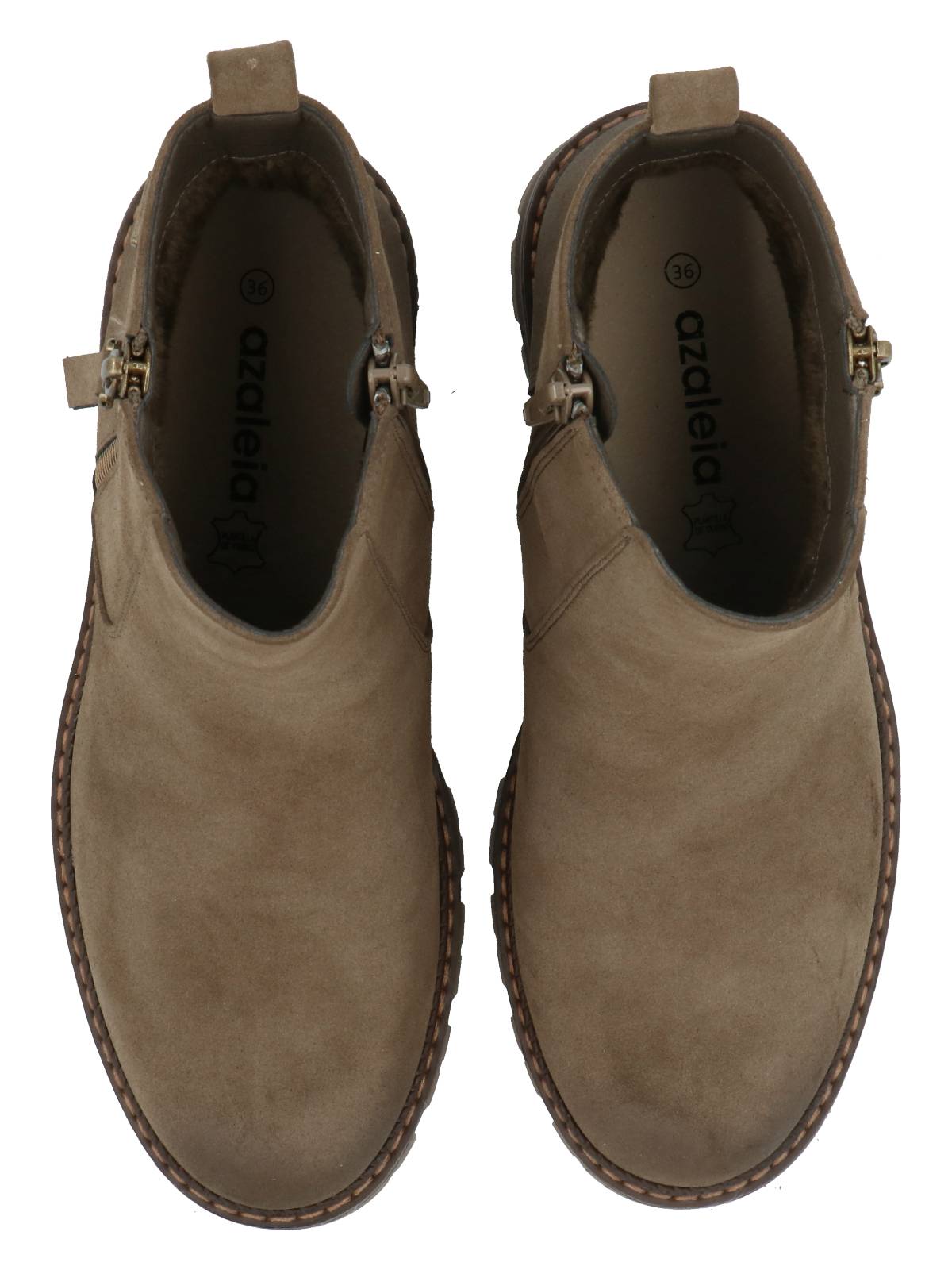 Botín Mujer Merida Taupe Azaleia