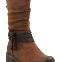 Bota Mujer Agliani Cognac Azaleia