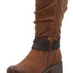 Bota Mujer Agliani Cognac Azaleia