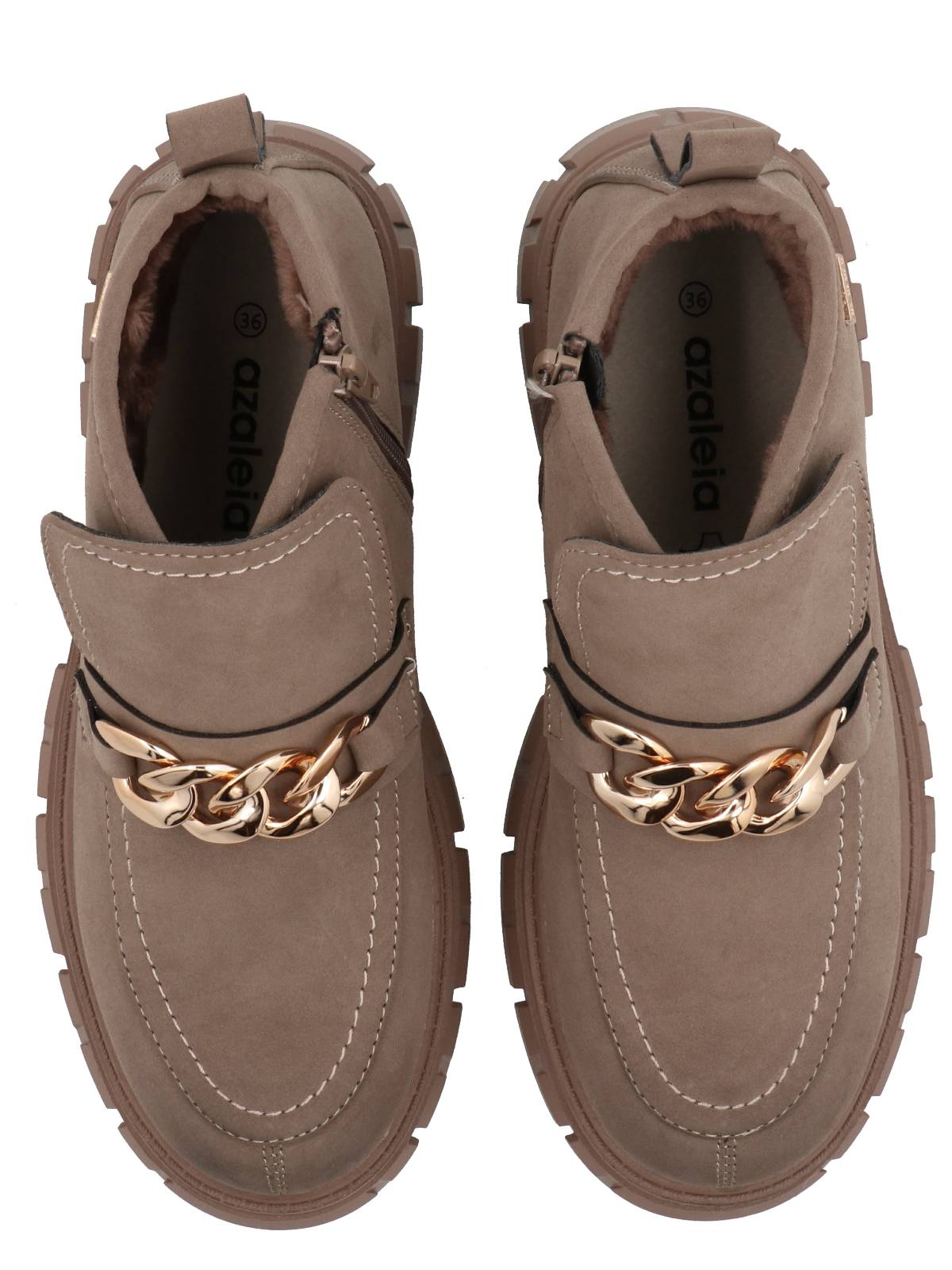 Botín Mujer Milan Taupe Azaleia