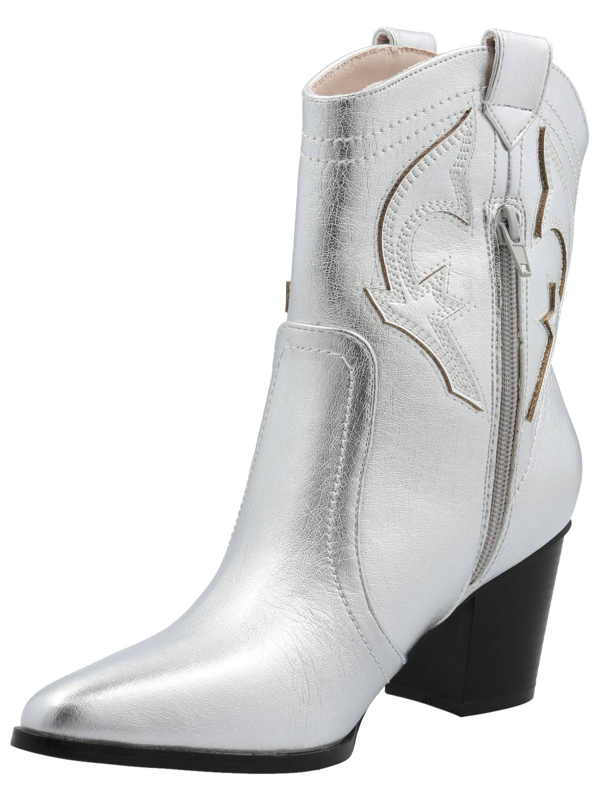 Botín Mujer Betis Plateado Azaleia