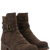 Botín Mujer Laredo Café Azaleia