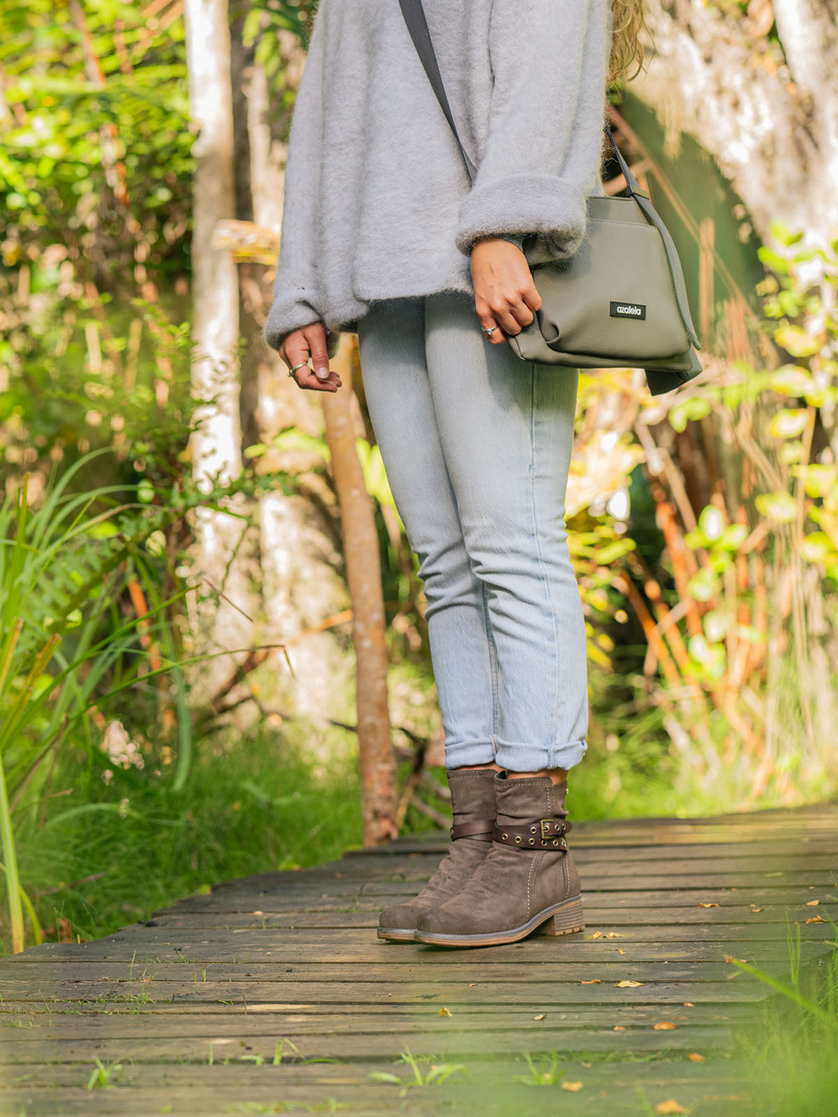 Botín Mujer Laredo Café Azaleia