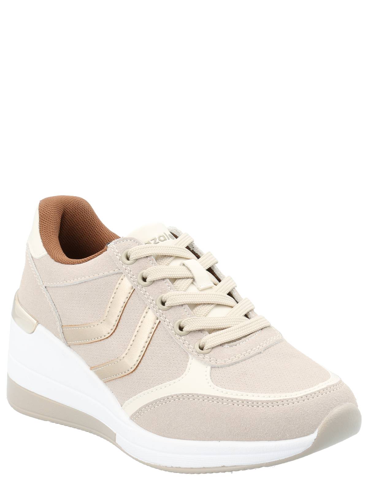 Zapatilla Mujer Bath Beige Azaleia
