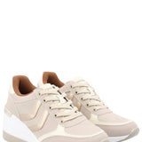 Zapatilla Mujer Bath Beige Azaleia