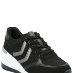 Zapatilla Mujer Bath Negro Azaleia