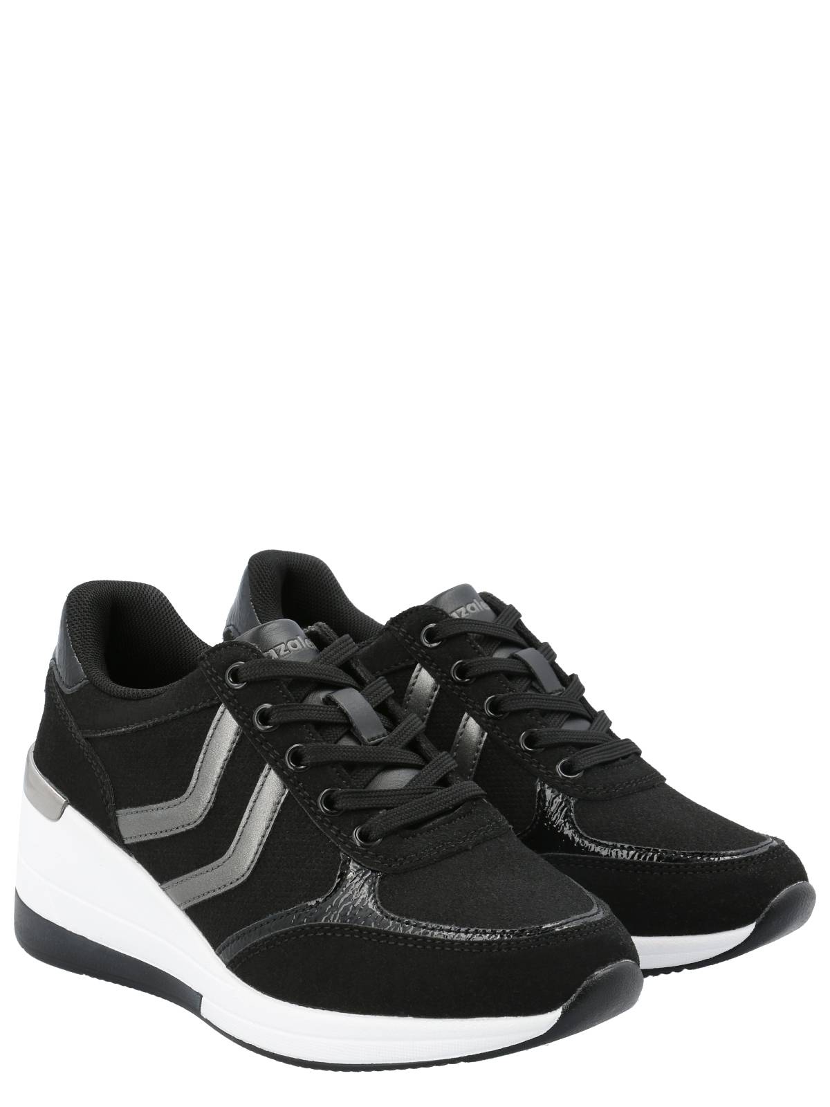 Zapatilla Mujer Bath Negro Azaleia