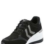 Zapatilla Mujer Bath Negro Azaleia