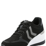 Zapatilla Mujer Bath Negro Azaleia