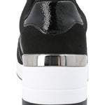 Zapatilla Mujer Bath Negro Azaleia