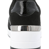 Zapatilla Mujer Bath Negro Azaleia