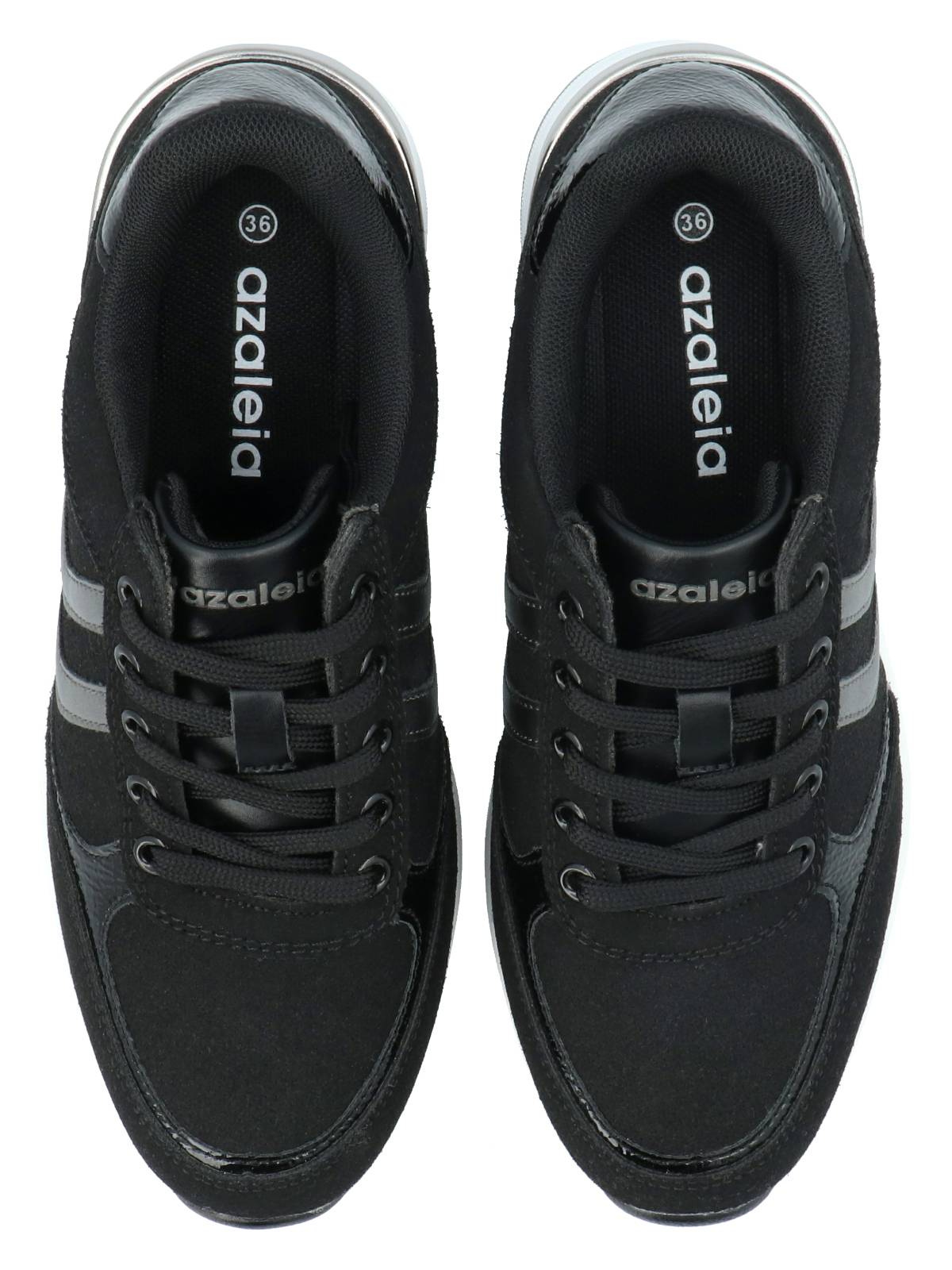 Zapatilla Mujer Bath Negro Azaleia