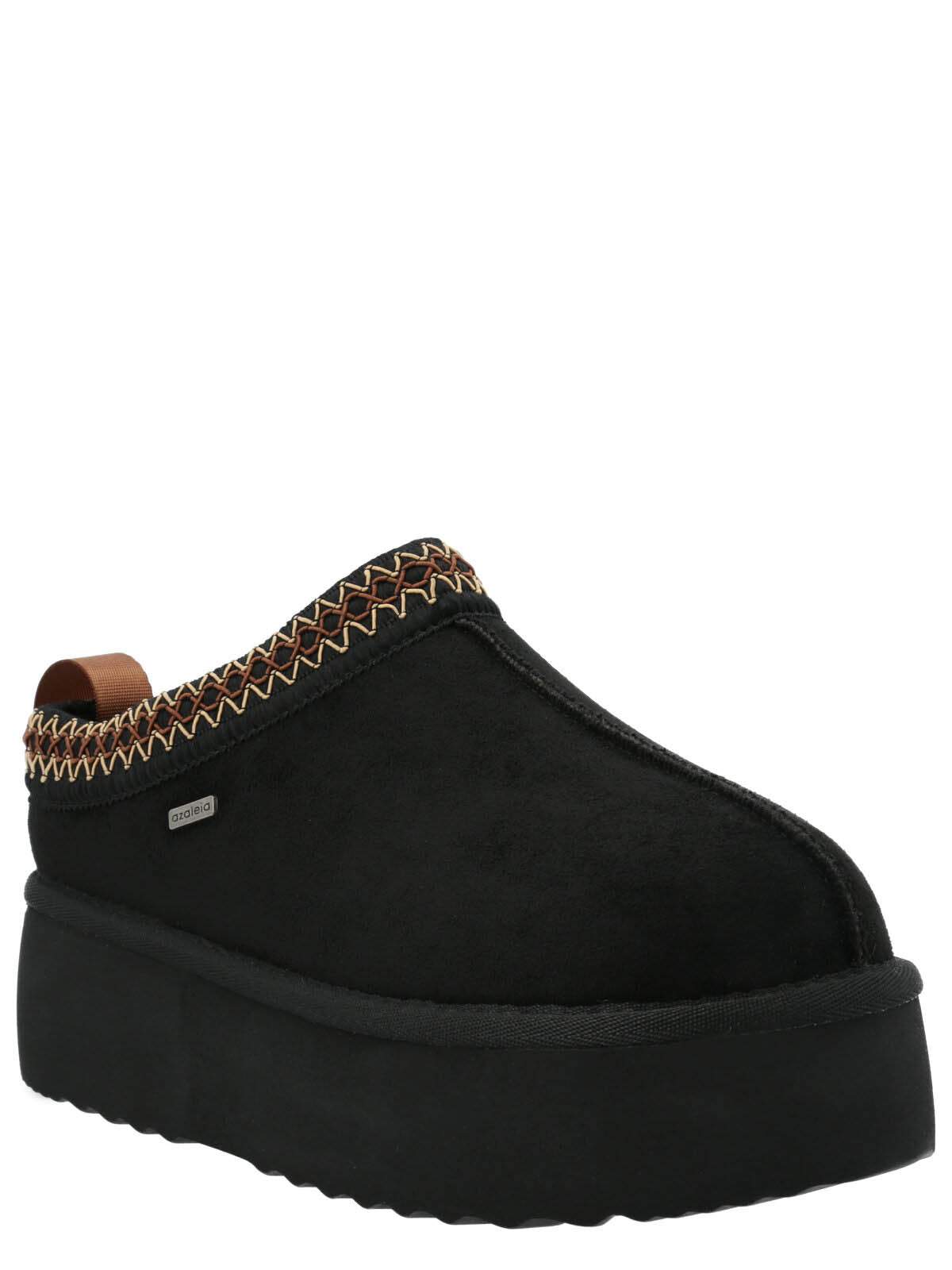 Pantufla Mujer Luton Negro Azaleia