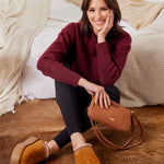 Pantufla Mujer Luton Cognac Azaleia