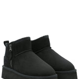 Botín Mujer Freeze Negro Azaleia