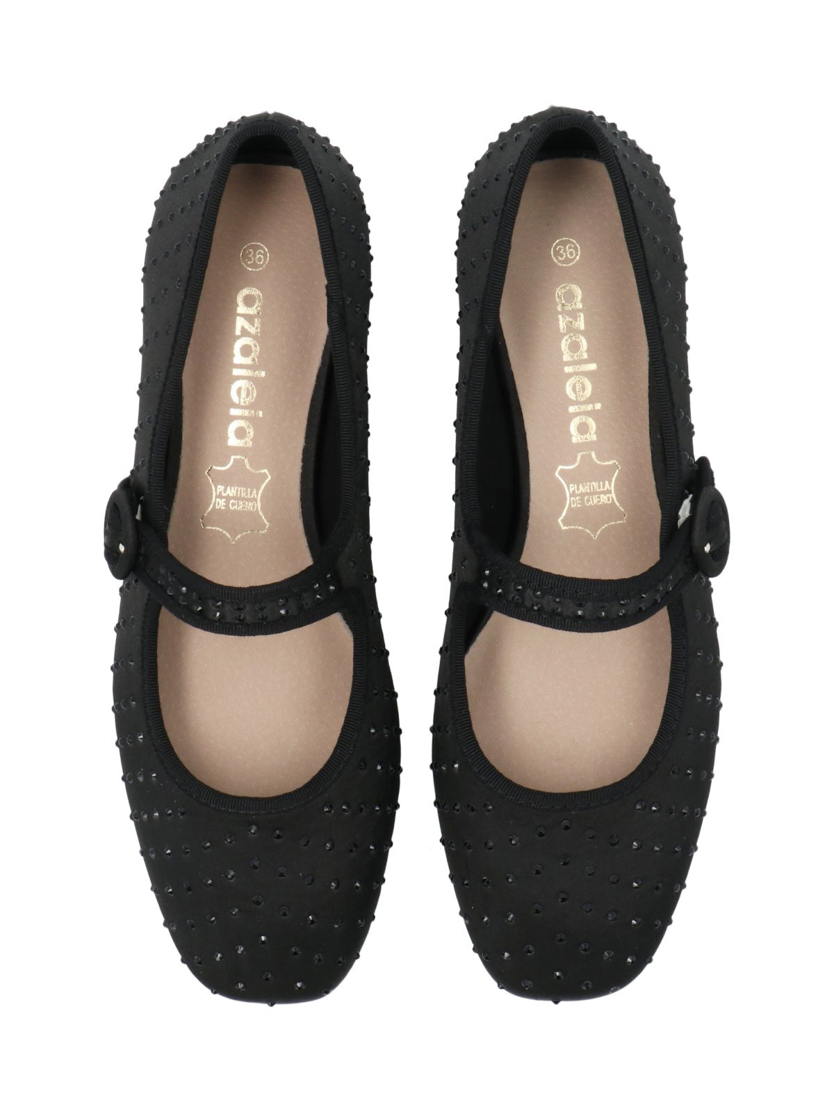 Ballerina Mujer Ilana Negro Azaleia