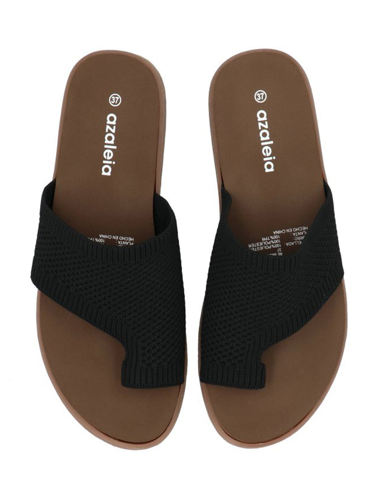 Sandalia Mujer Yonit Negro Azaleia