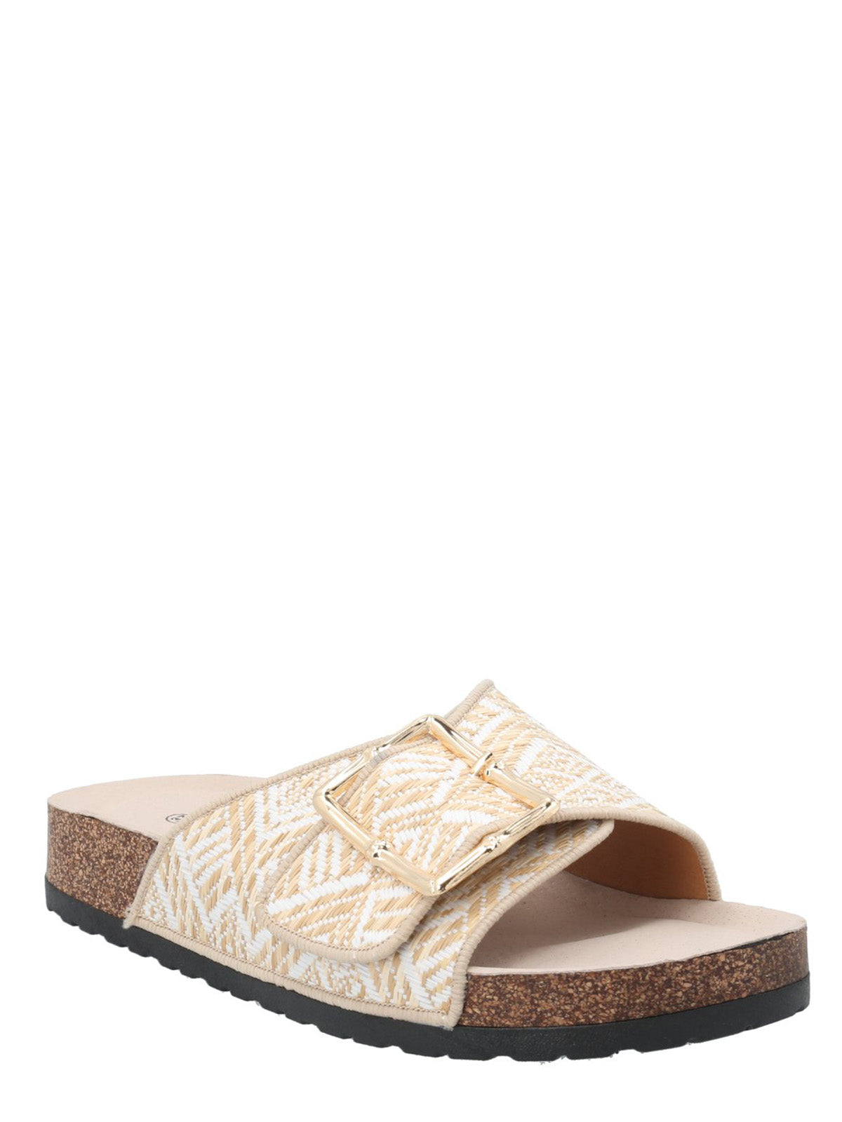 Sandalia Mujer Aryana Natural Azaleia