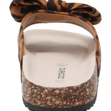 Sandalia Mujer Ermine Leopardo Azaleia