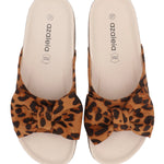 Sandalia Mujer Ermine Leopardo Azaleia