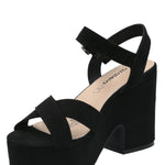 Sandalia Mujer Levana Negro Azaleia