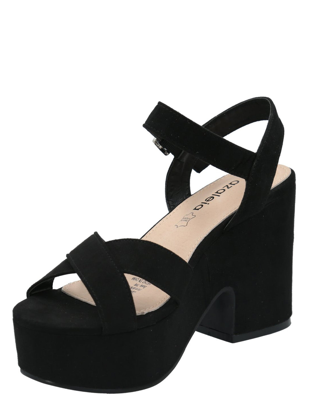 Sandalia Mujer Levana Negro Azaleia