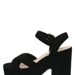 Sandalia Mujer Levana Negro Azaleia