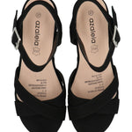 Sandalia Mujer Levana Negro Azaleia